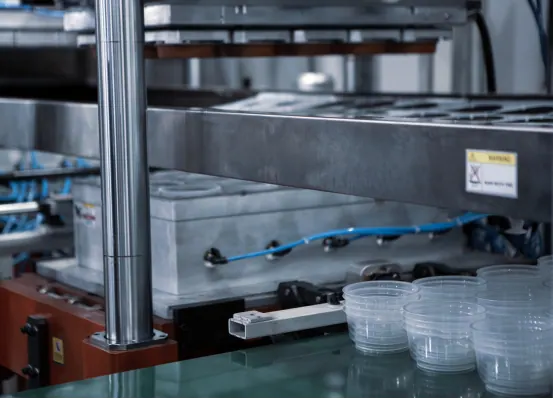 Trial molding photo for Packaging Thin-Wall Cup Mold