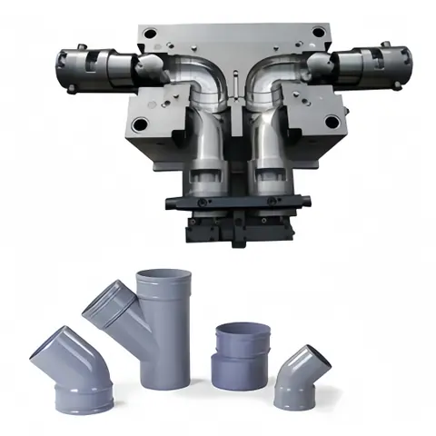 Mold tooling photo for 90 Degree Elbow Mold for Ovality Control