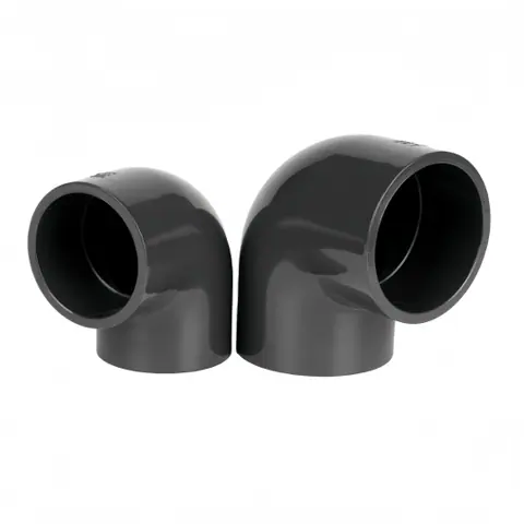 Finished plastic product photo for 90 Degree Elbow Mold for Ovality Control