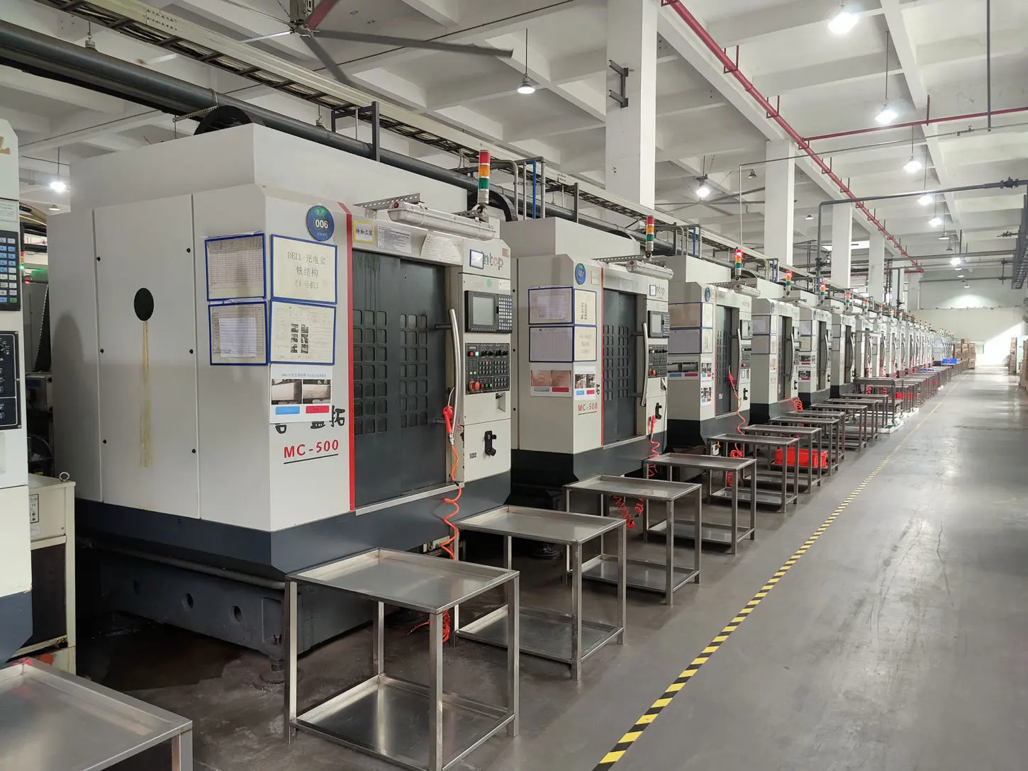 JF MOULD machining line for export injection mold manufacturing